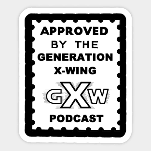 Approved by GXW Sticker